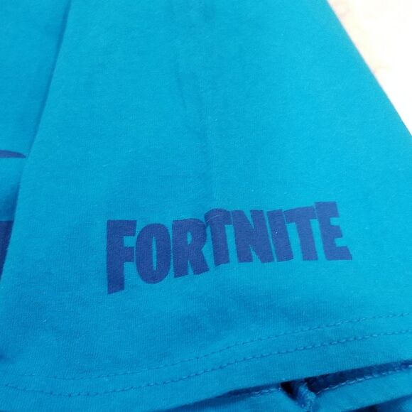 fortnite t shirt dj yonder blue short sleeve nwot never worn size xl - Picture 4 of 11